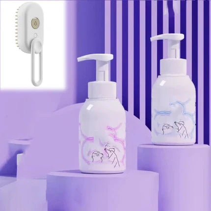 🖤Black Friday topper!✨ Spoelvrije Huisdier Shampoo Schuim – Natuurlijke Ingrediënten, Antibacterieel & Onirriterend (Stressvrij Baden Voor Honden & Katten!)