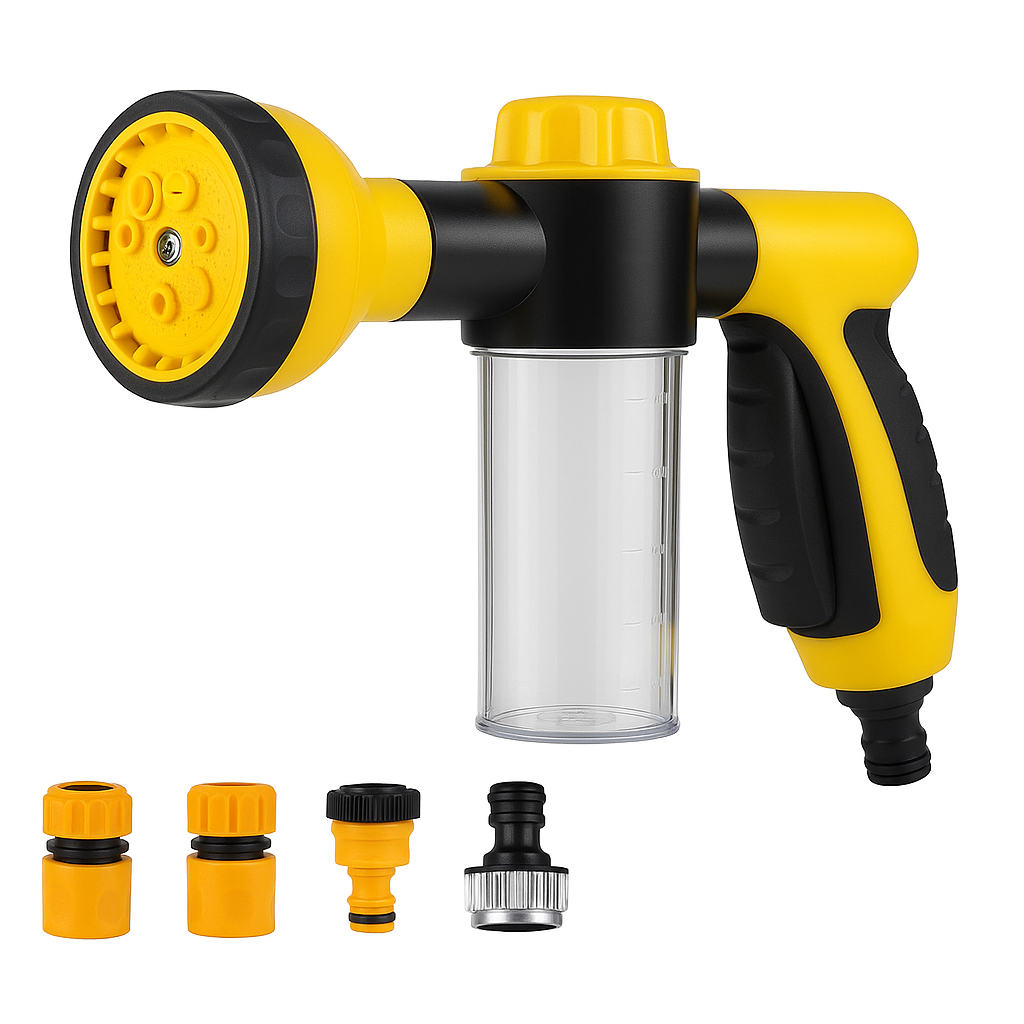 Hondendouche met Zeepdispenser