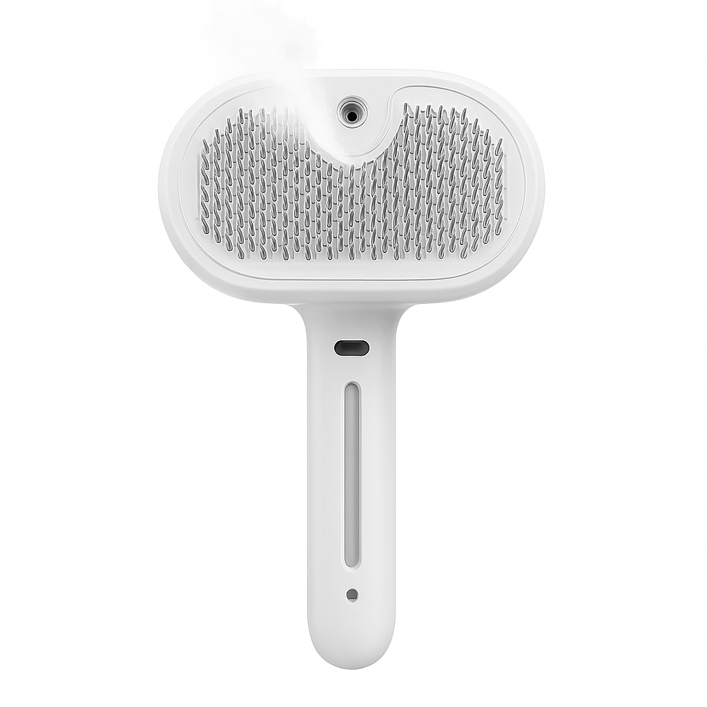 CharmPaws® Steami Pro | Professionele Vachtverzorgings Borstel voor Huisdieren