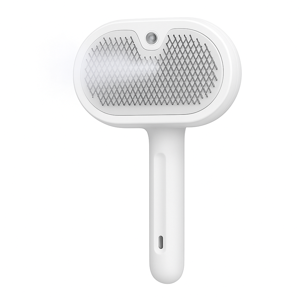 CharmPaws® Steami Pro | Professionele Vachtverzorgings Borstel voor Huisdieren