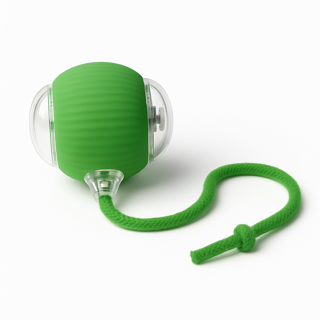 Automatische Katten Speelbal met Staart - Slim Oplaadbaar