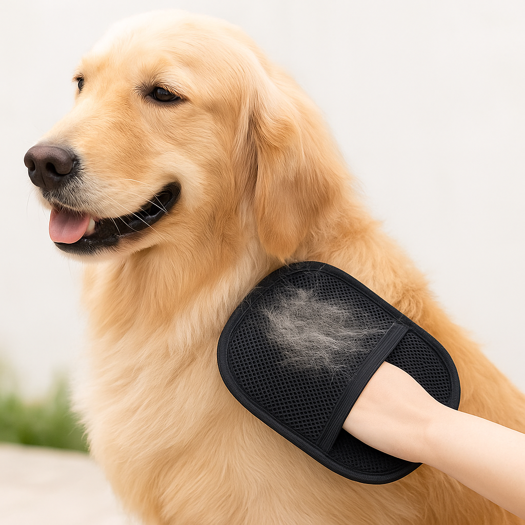 Haarverwijderhandschoen