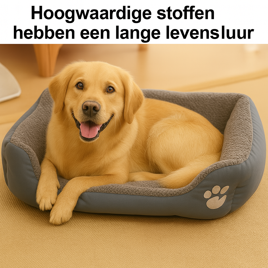 Honden Mand – Zacht & Wasbaar - Zwart & Grijs