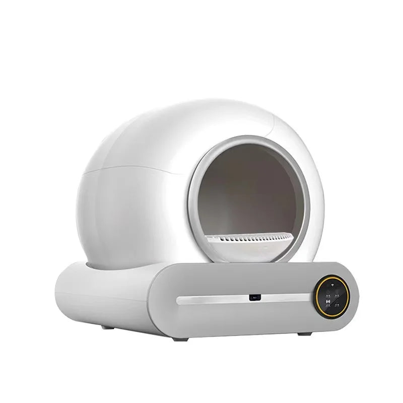 65L Slimme Automatische Kattenbak – Zelfreinigend • Volledig Afgesloten • App & Gezondheidssensor